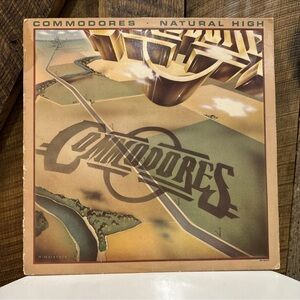 Vintage 1978 Commodores Natural High Vinyl Record LP Motown 70's  Album